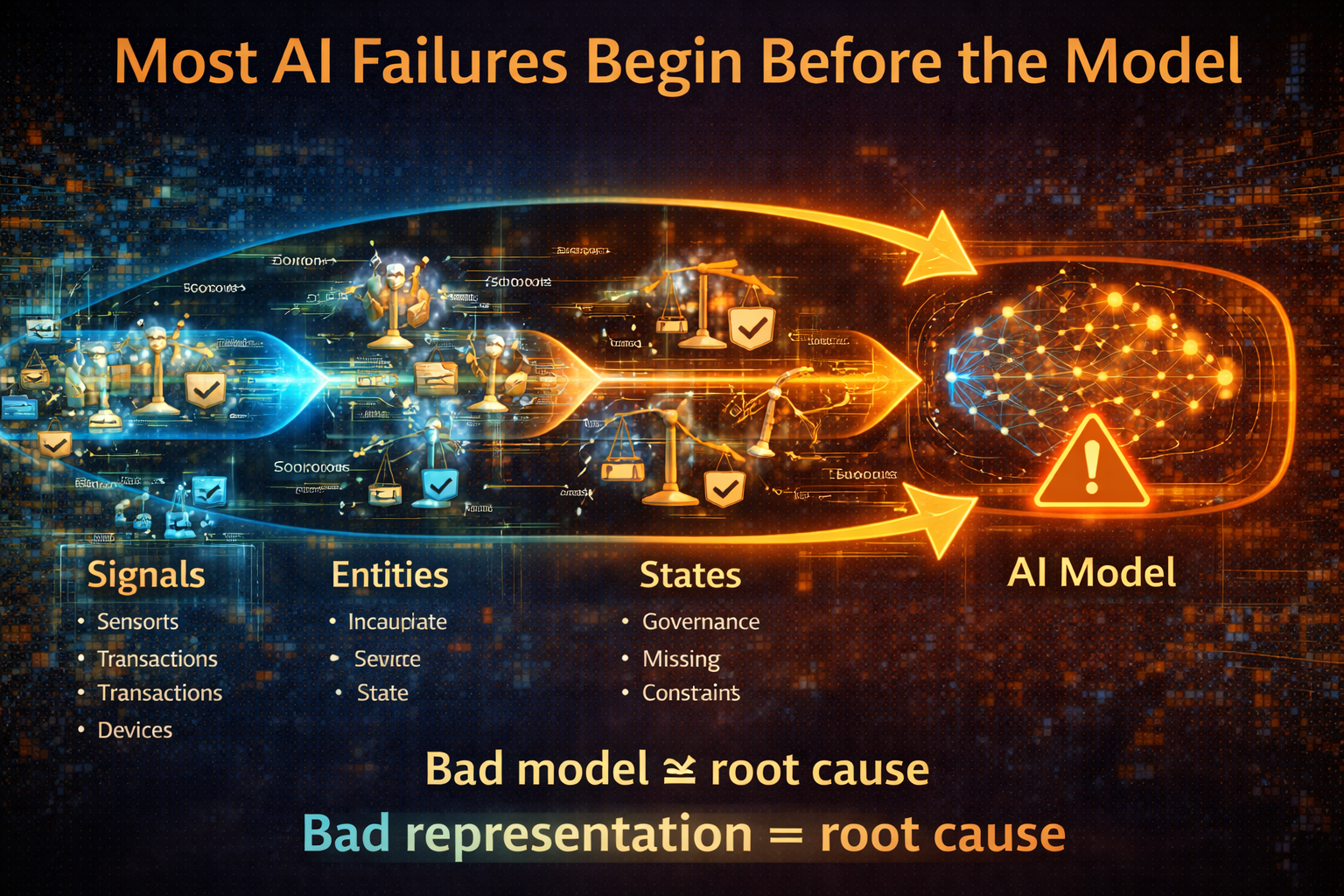 Most AI failures begin before the model