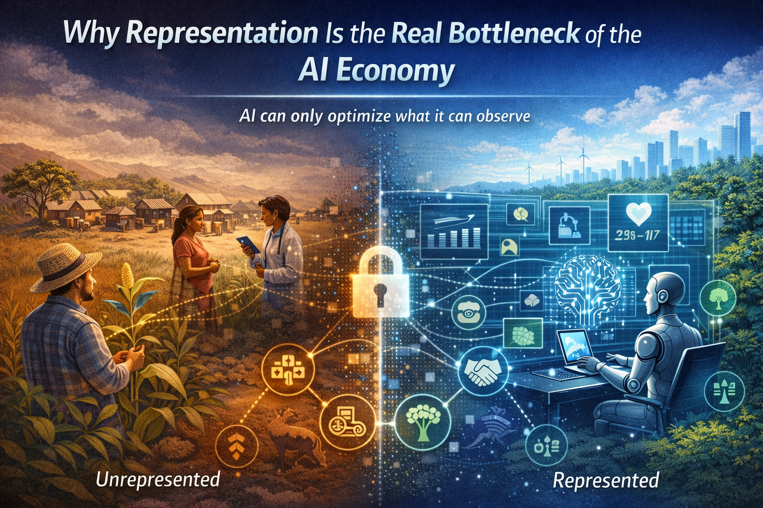 Why Representation Is the Real Bottleneck of the AI Economy