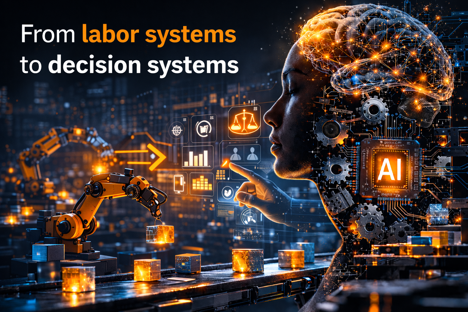 From labor systems to decision systems