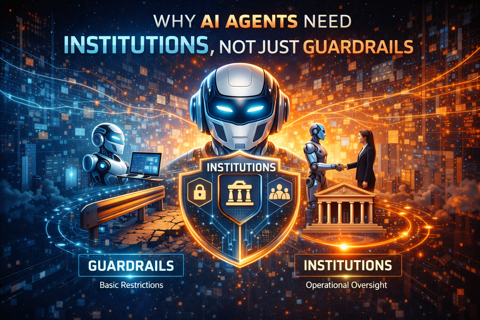Why AI Agents Need Institutions, Not Just Guardrails