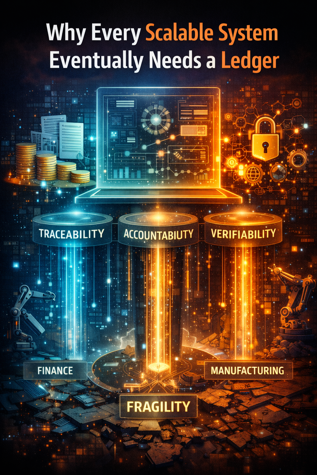 Why every scalable system eventually needs a ledger