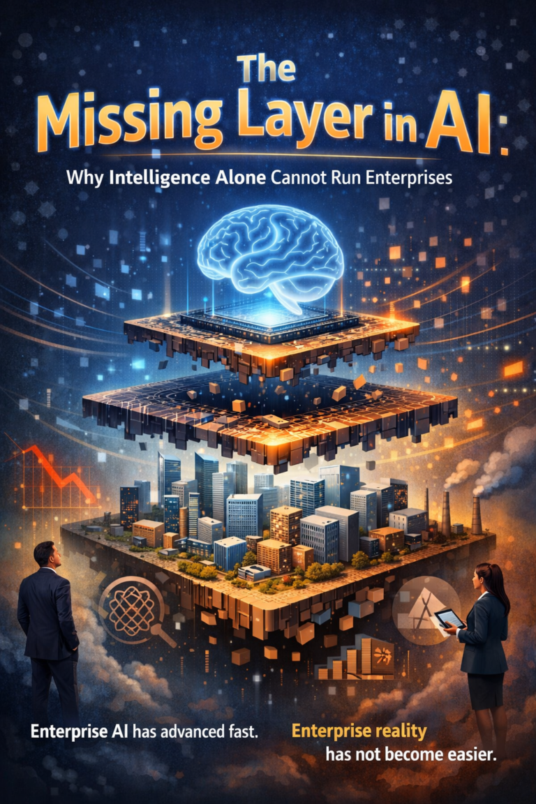 Why Intelligence Alone Cannot Run Enterprises: The Missing AI Execution Layer