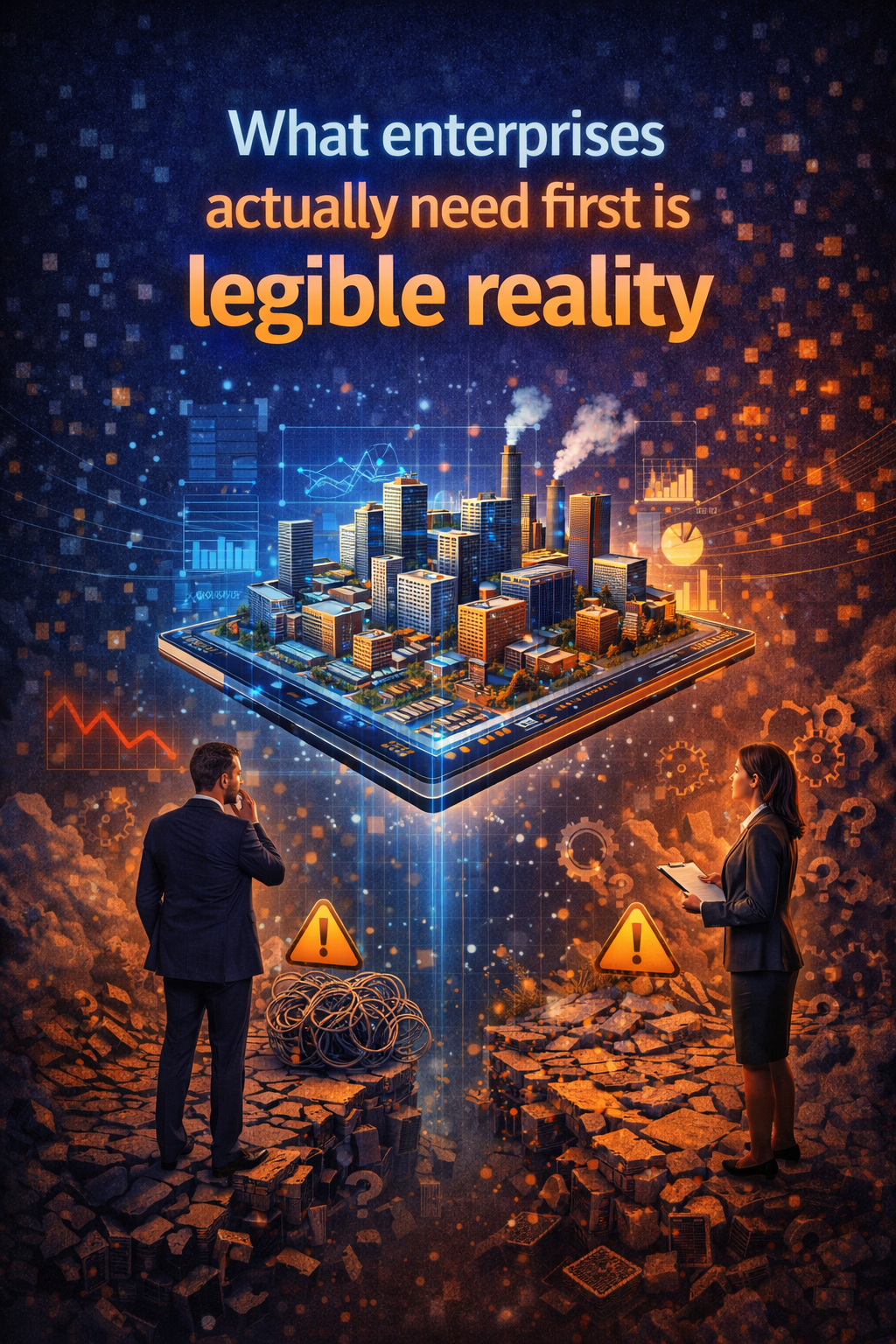 What enterprises actually need first is legible reality
