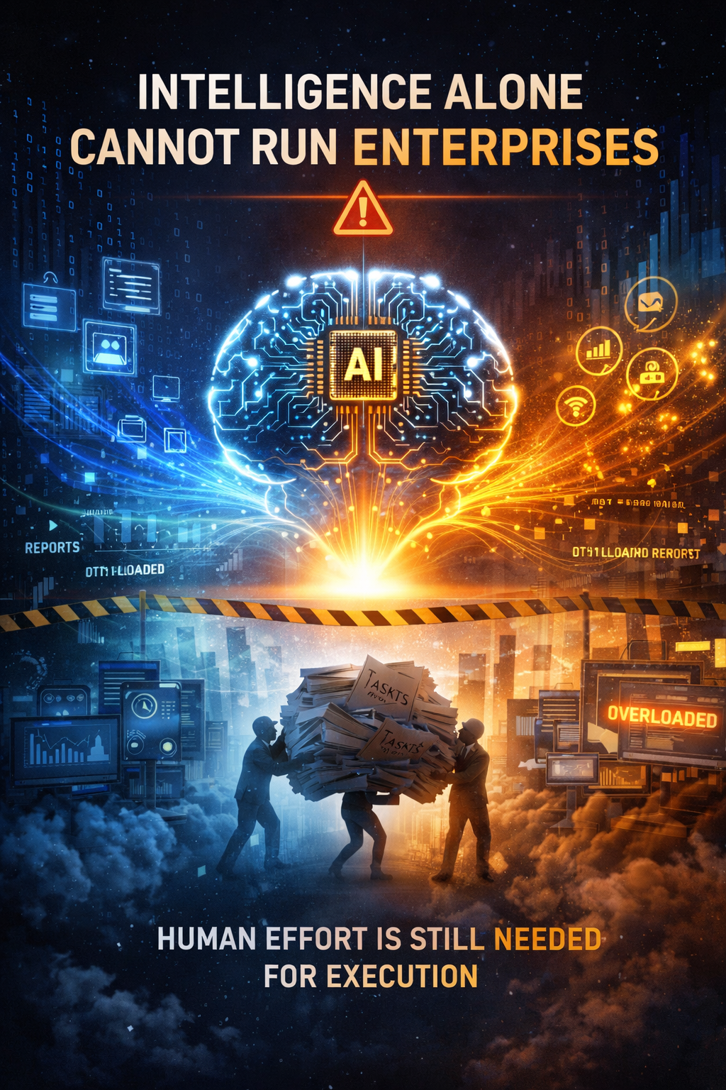 intelligence alone cannot run enterprises : AI execution layer in enterprises