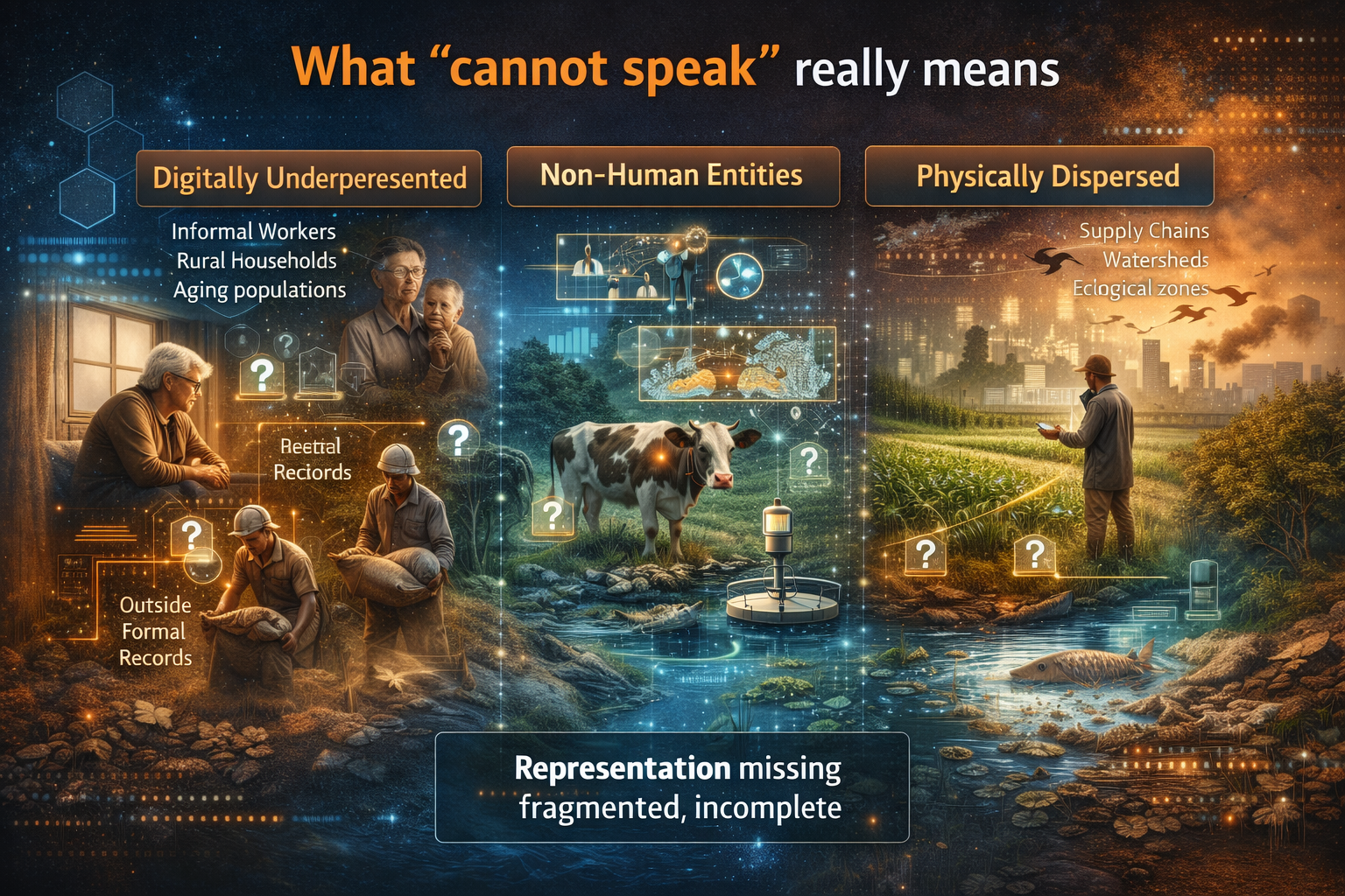 What “cannot speak” really means