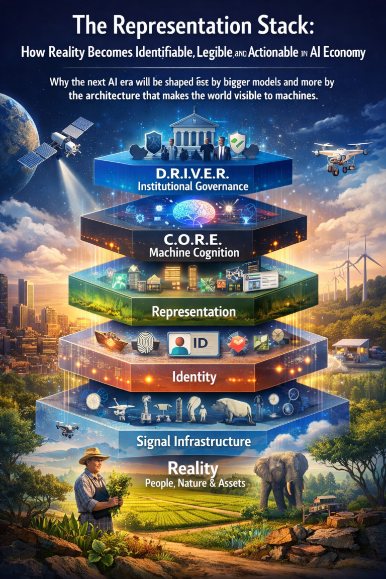 The Representation Stack: How Reality Becomes Identifiable, Legible, and Actionable in the AI Economy