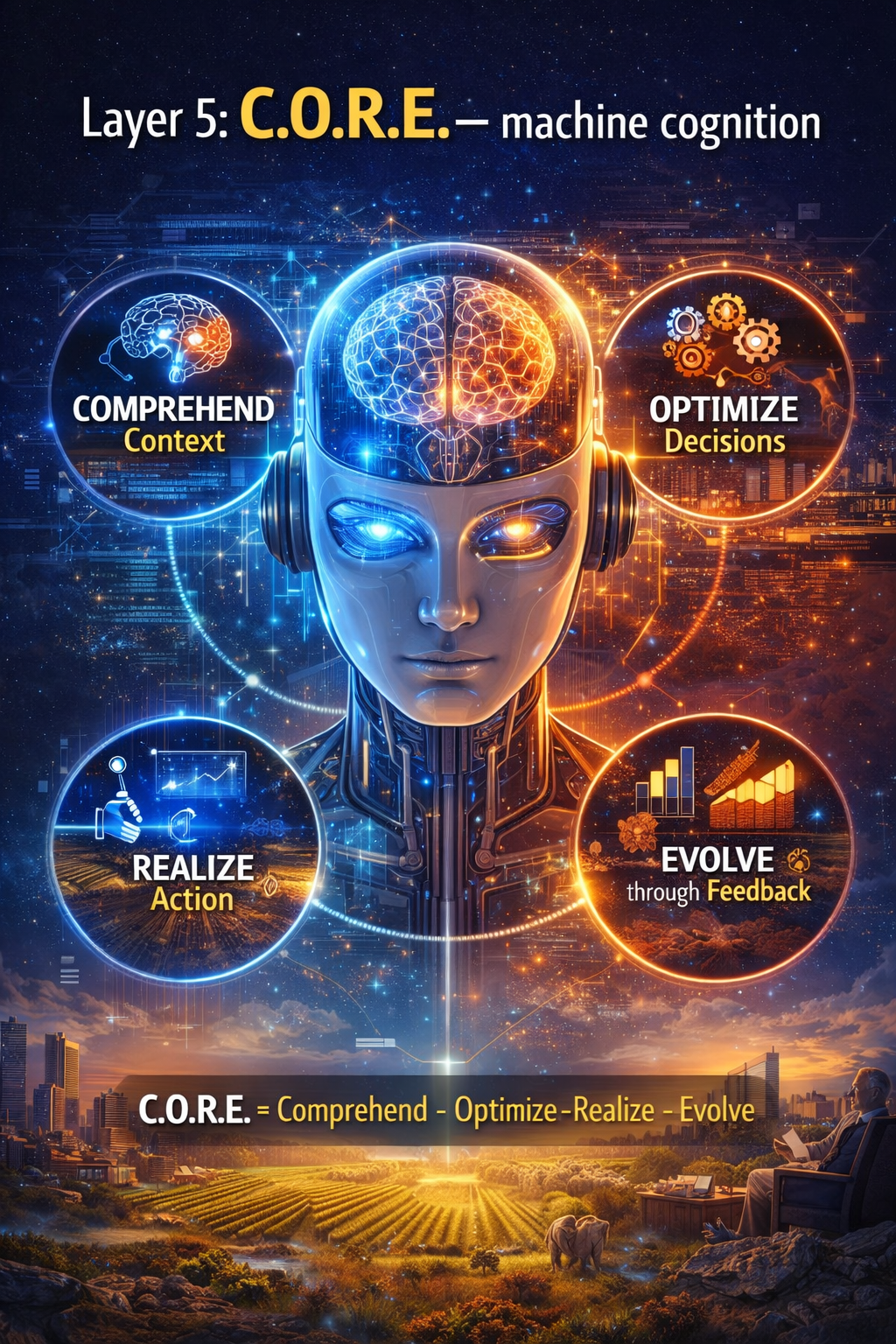 Layer 5: C.O.R.E. — machine cognition
