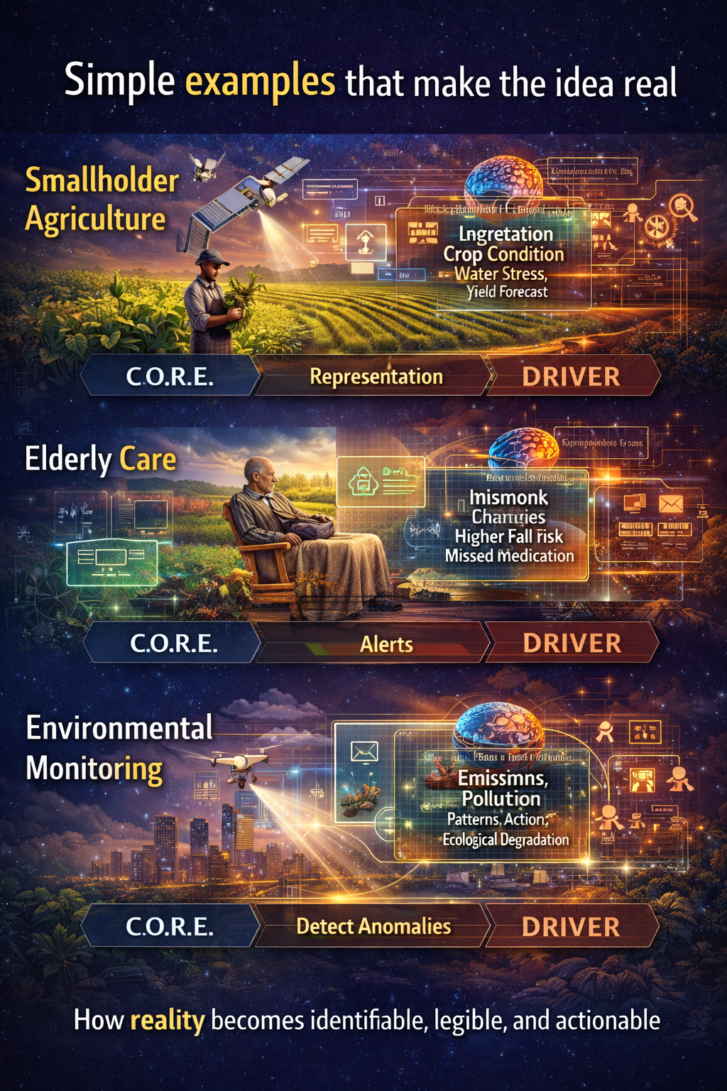 Simple examples that make the idea real