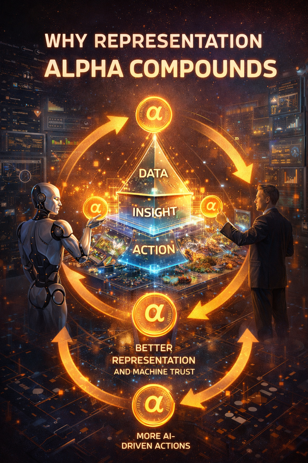 Why Representation Alpha compounds