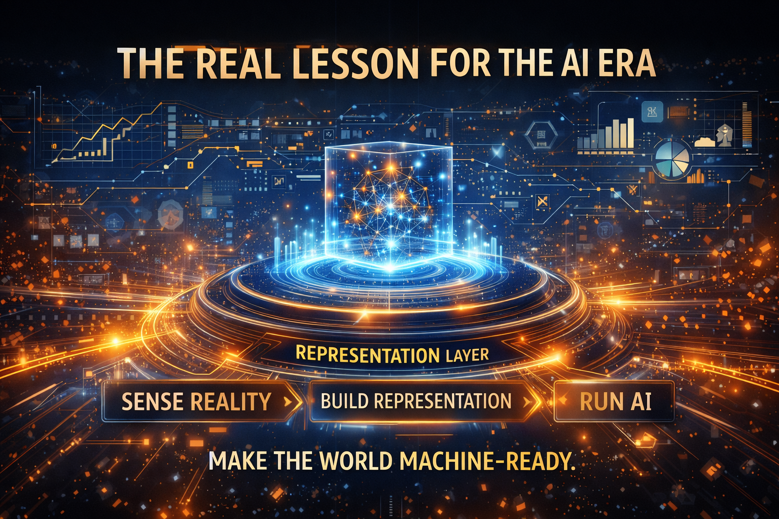 the real lesson for the AI era : The Representation Cold Start