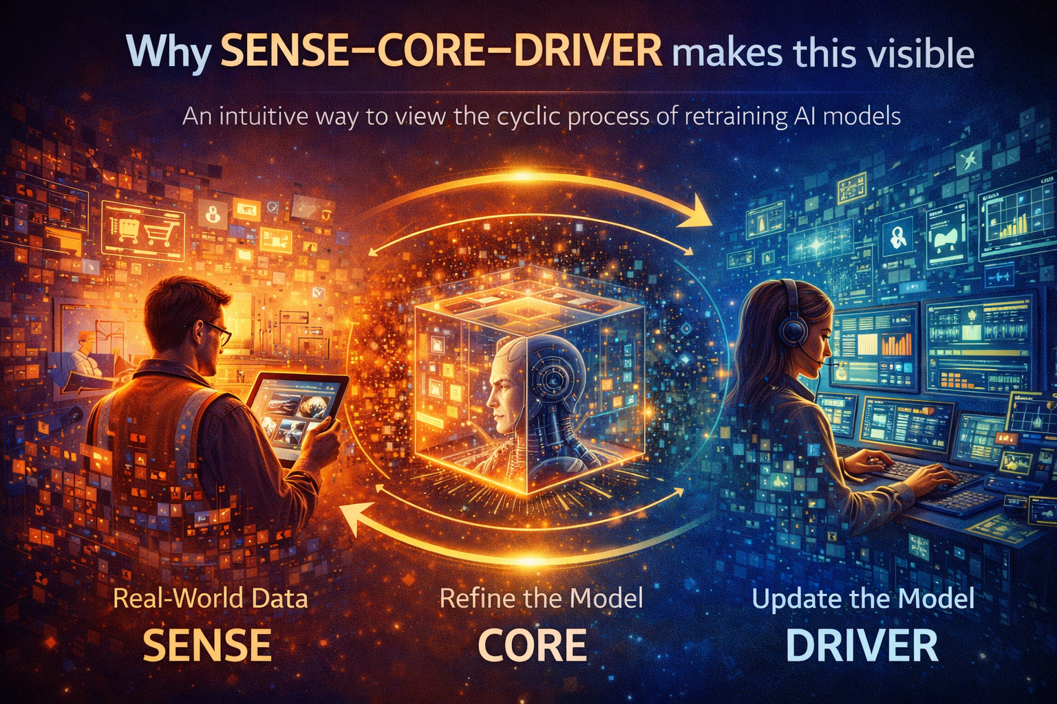 Why SENSE–CORE–DRIVER makes this visible