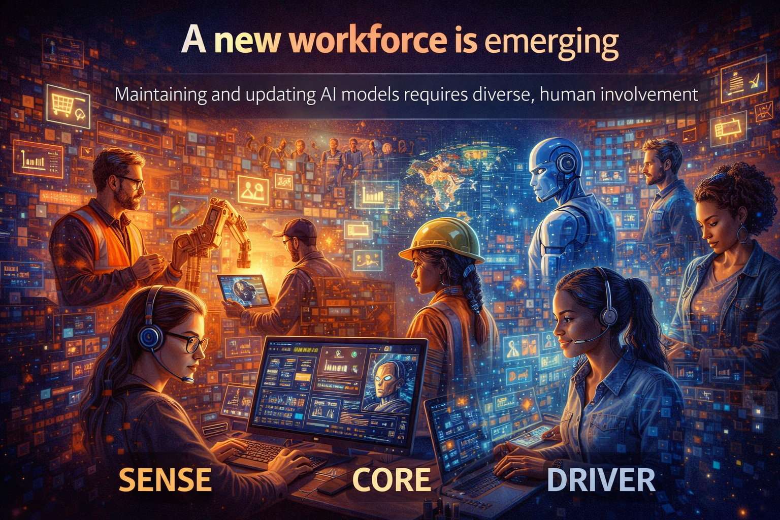 A new workforce is emerging