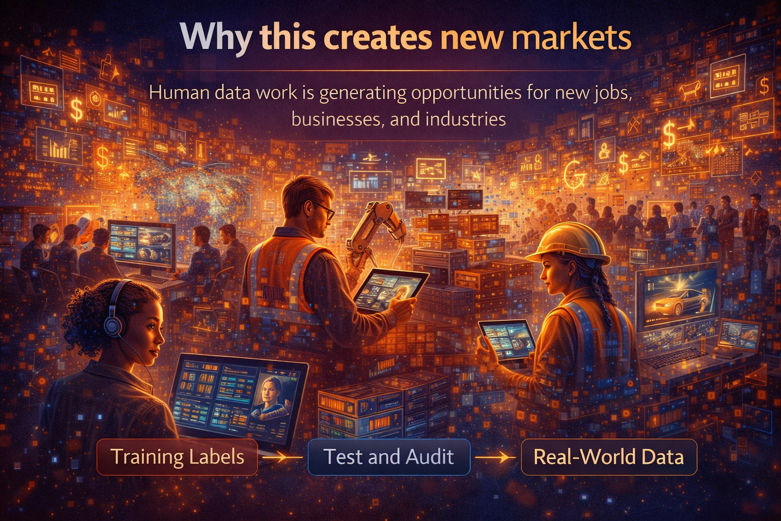 Why this creates new markets