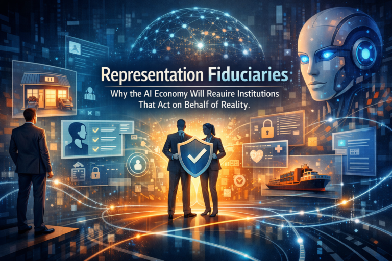 Representation Fiduciaries: The Missing Institution the AI Economy Cannot Scale Without