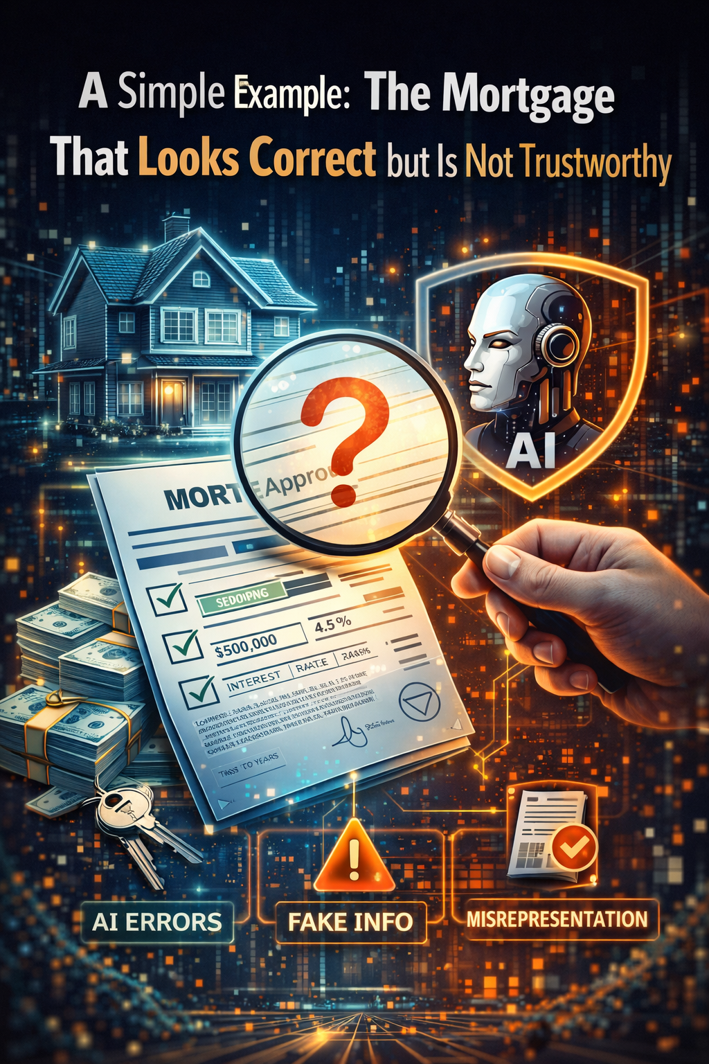 A Simple Example: The Mortgage That Looks Correct but Is Not Trustworthy