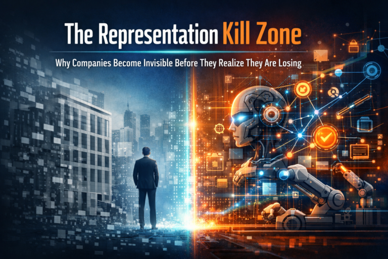 The Representation Kill Zone: Why Companies Become Invisible Before They Realize They Are Losing