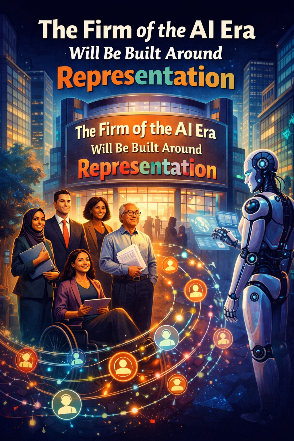 The Firm of the AI Era Will Be Built Around Representation : representation-native company