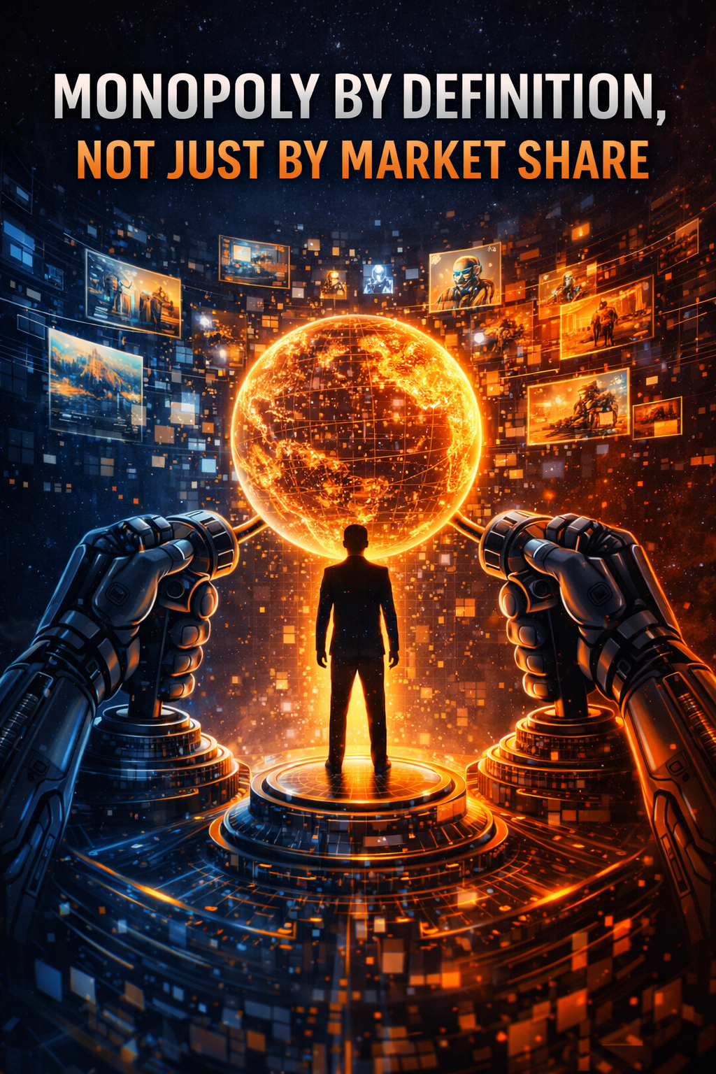 Monopoly by definition, not just by market share