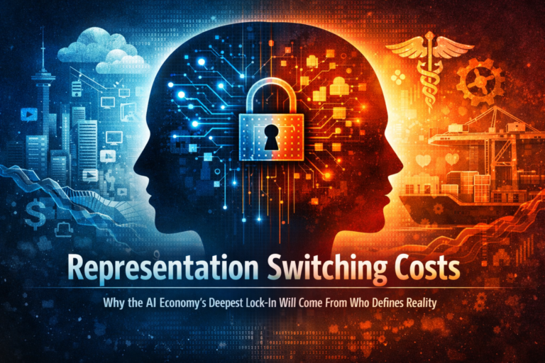 Representation Switching Costs: Why the AI Economy’s Deepest Lock-In Will Come From Who Defines Reality