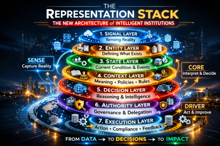 The Representation Stack: The New Architecture of Intelligent Institutions in the AI Economy