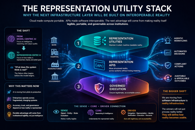 The Representation Utility Stack: Why AI’s Next Competitive Advantage Will Come from Interoperable Reality