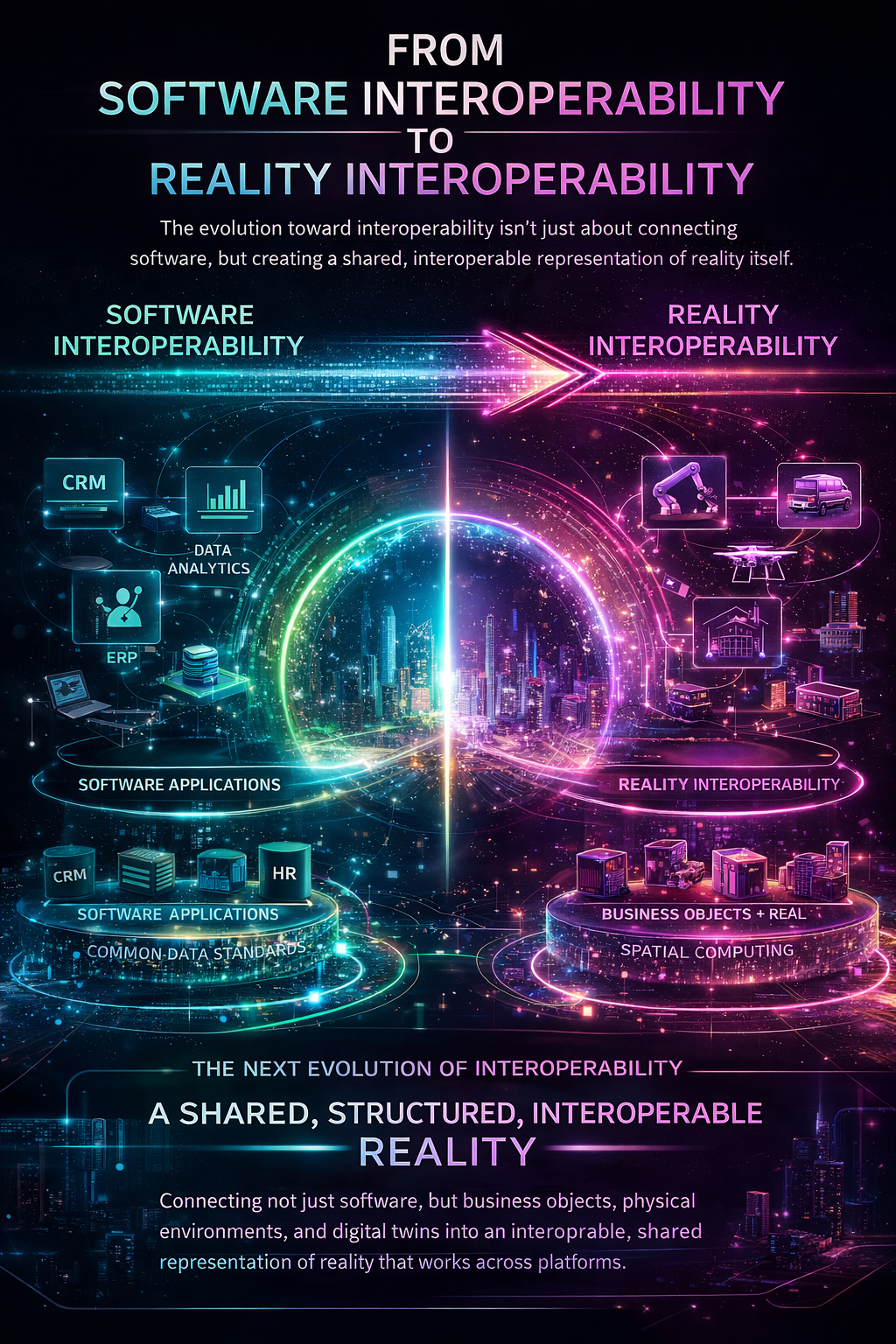 From software interoperability to reality interoperability