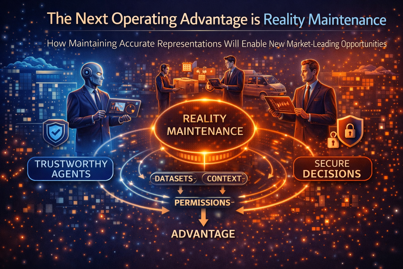 the next operating advantage is reality maintenance Representation Workflows