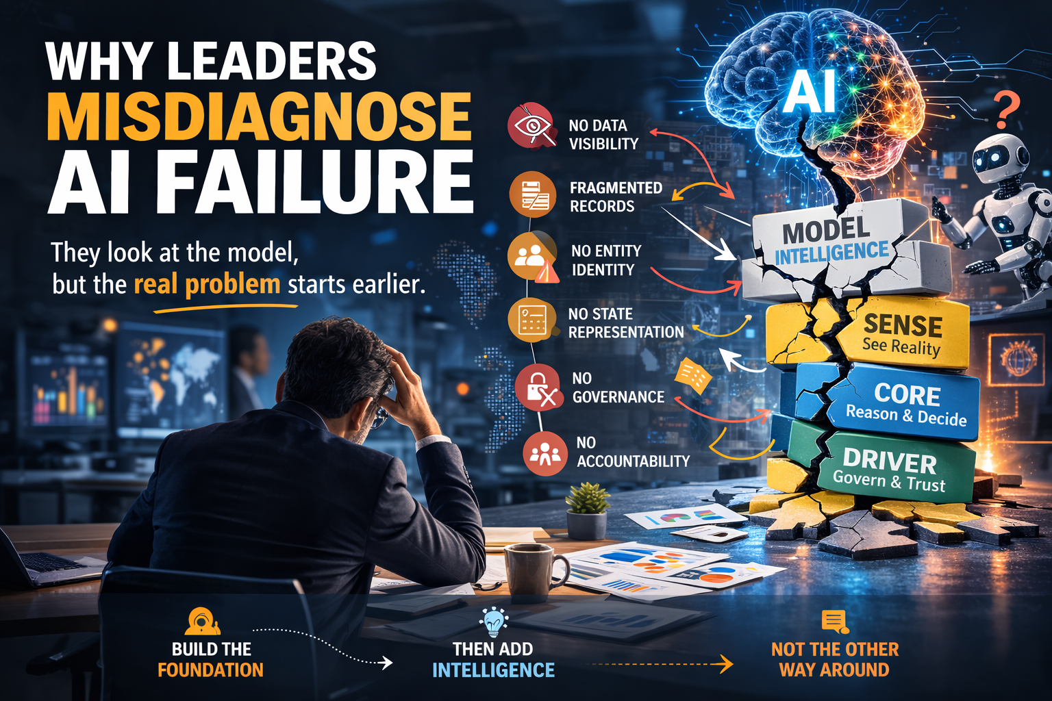 Why leaders misdiagnose AI failure