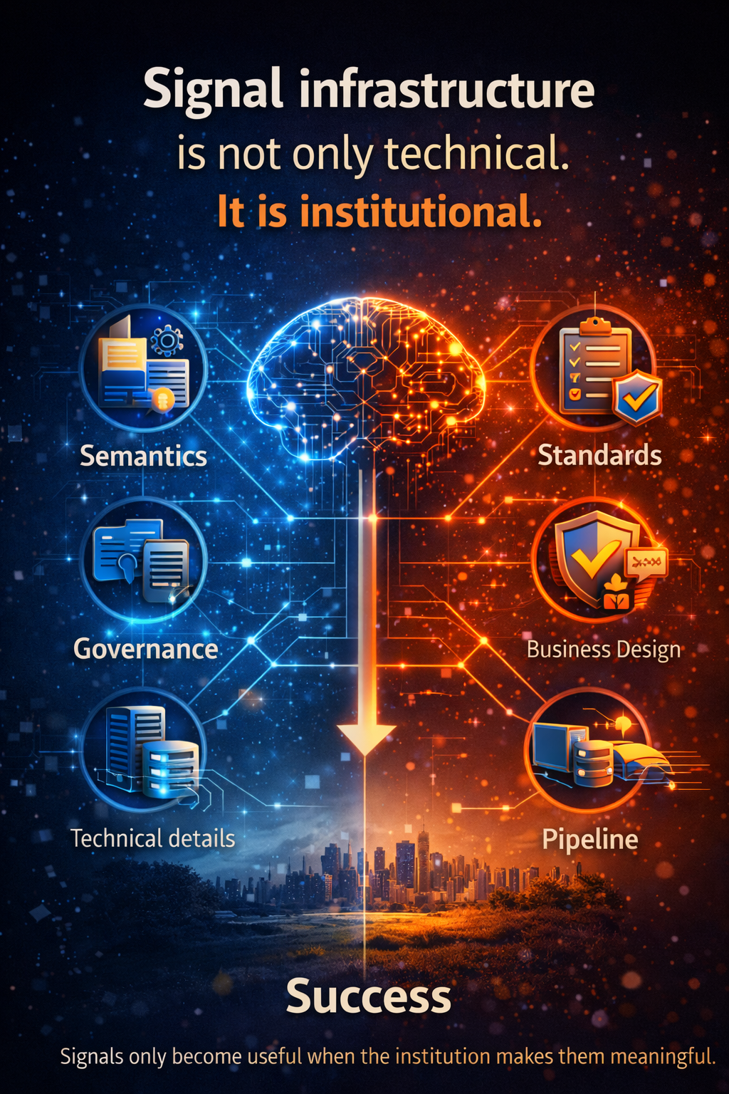 Signal infrastructure is not only technical. It is institutional.