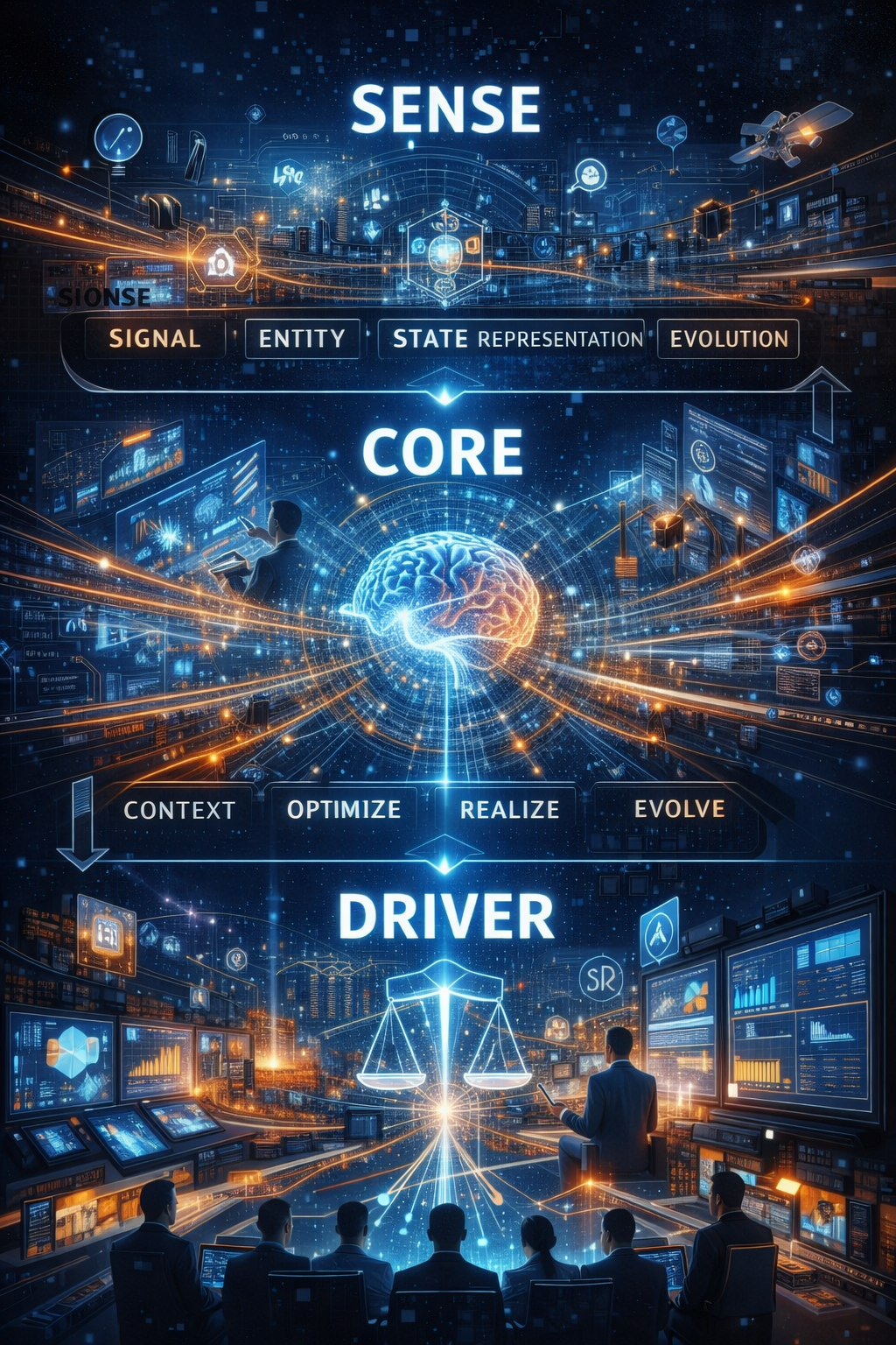 Why this belongs inside SENSE–CORE–DRIVER