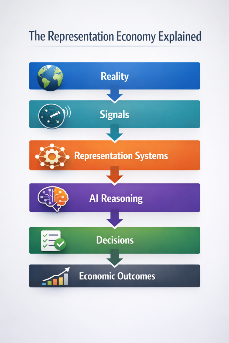 The Representation Economy Explained: 51 Questions About the SENSE–CORE–DRIVER Architecture