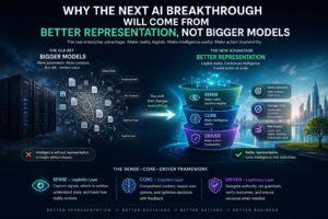 Why the Next AI Breakthrough Will Come From Better Representation, Not Bigger Models