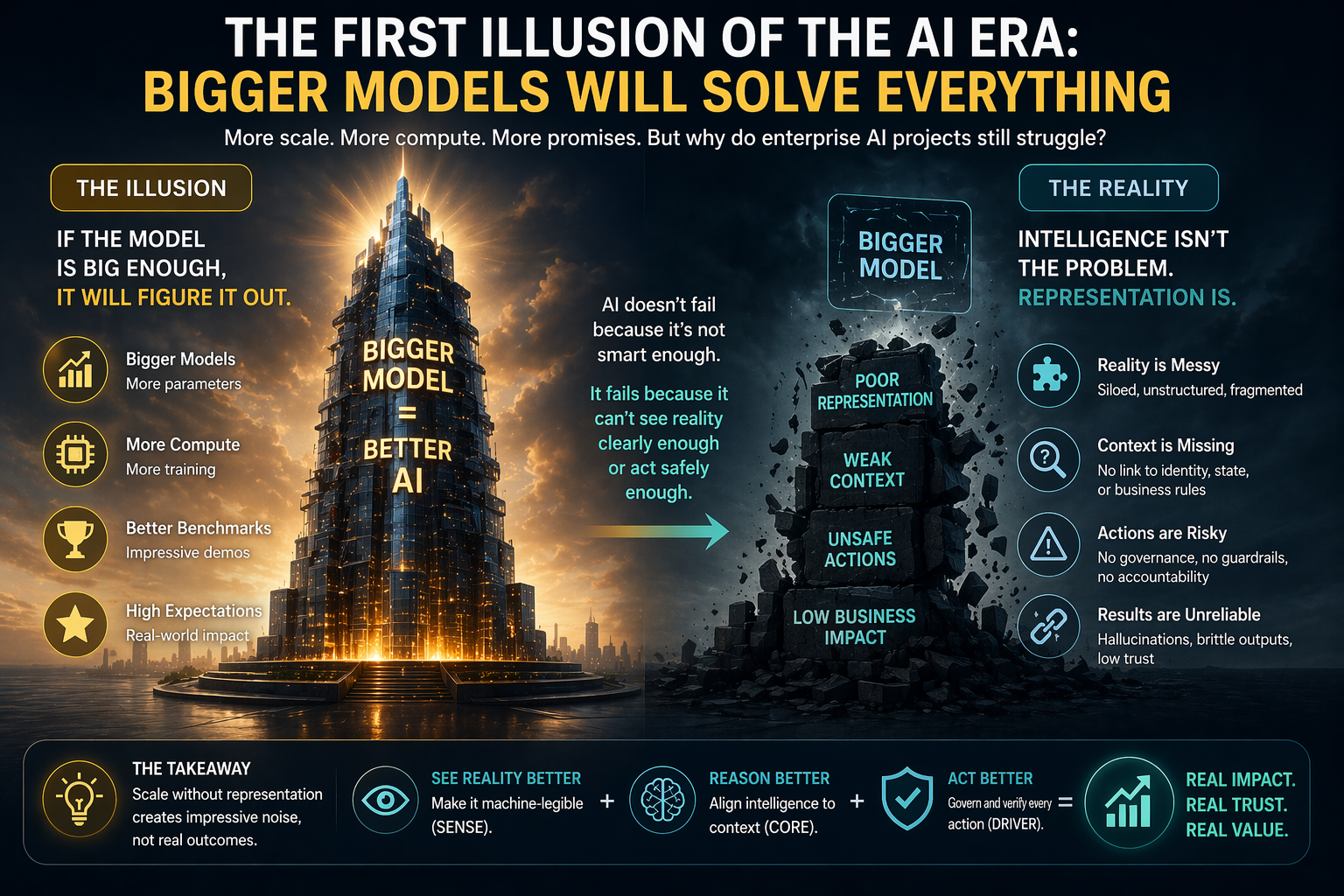 The first illusion of the AI era: bigger models will solve everything