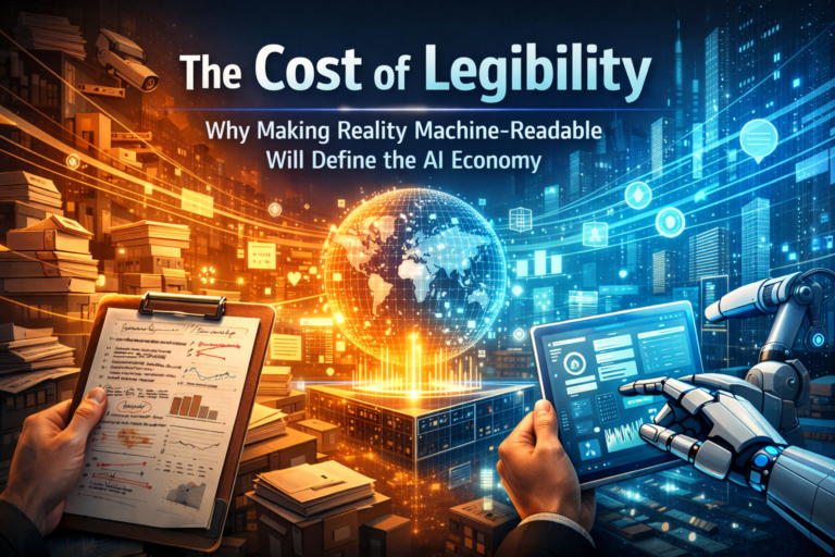 The Cost of Legibility: Why Making Reality Machine-Readable Will Define the AI Economy