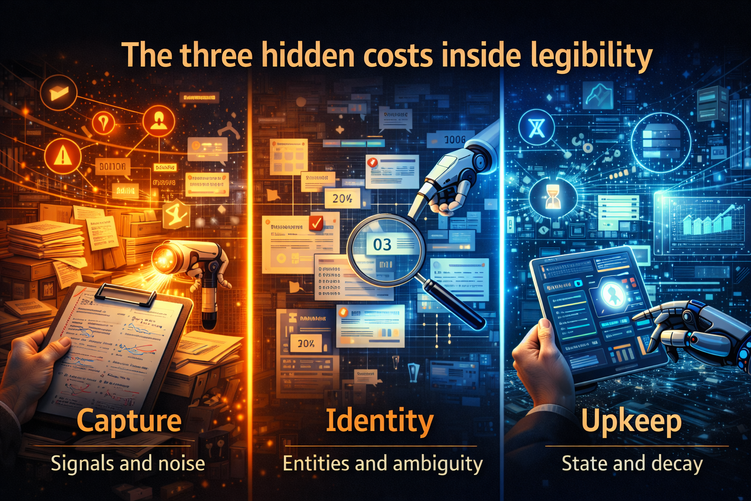 The three hidden costs inside legibility