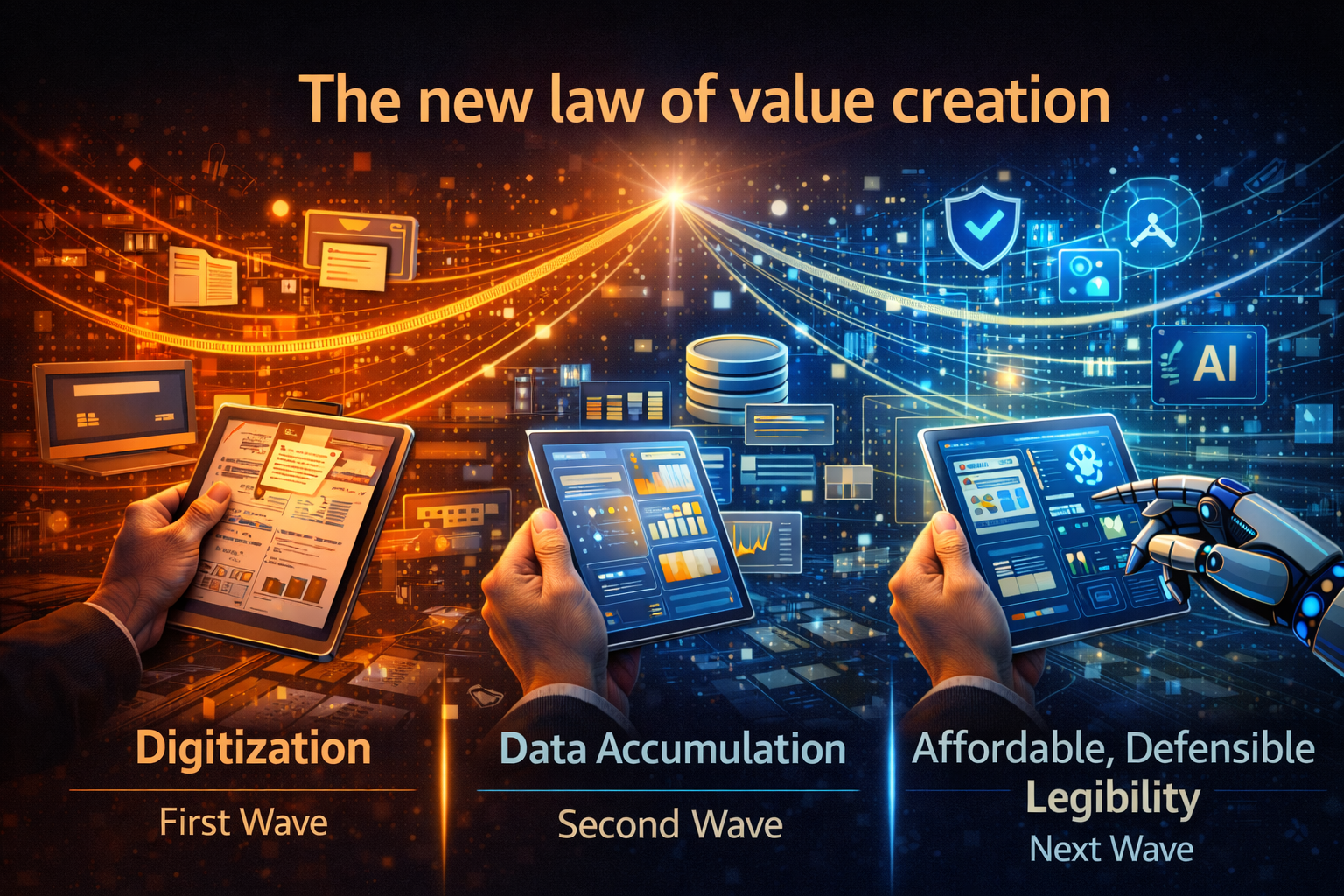 The new law of value creation