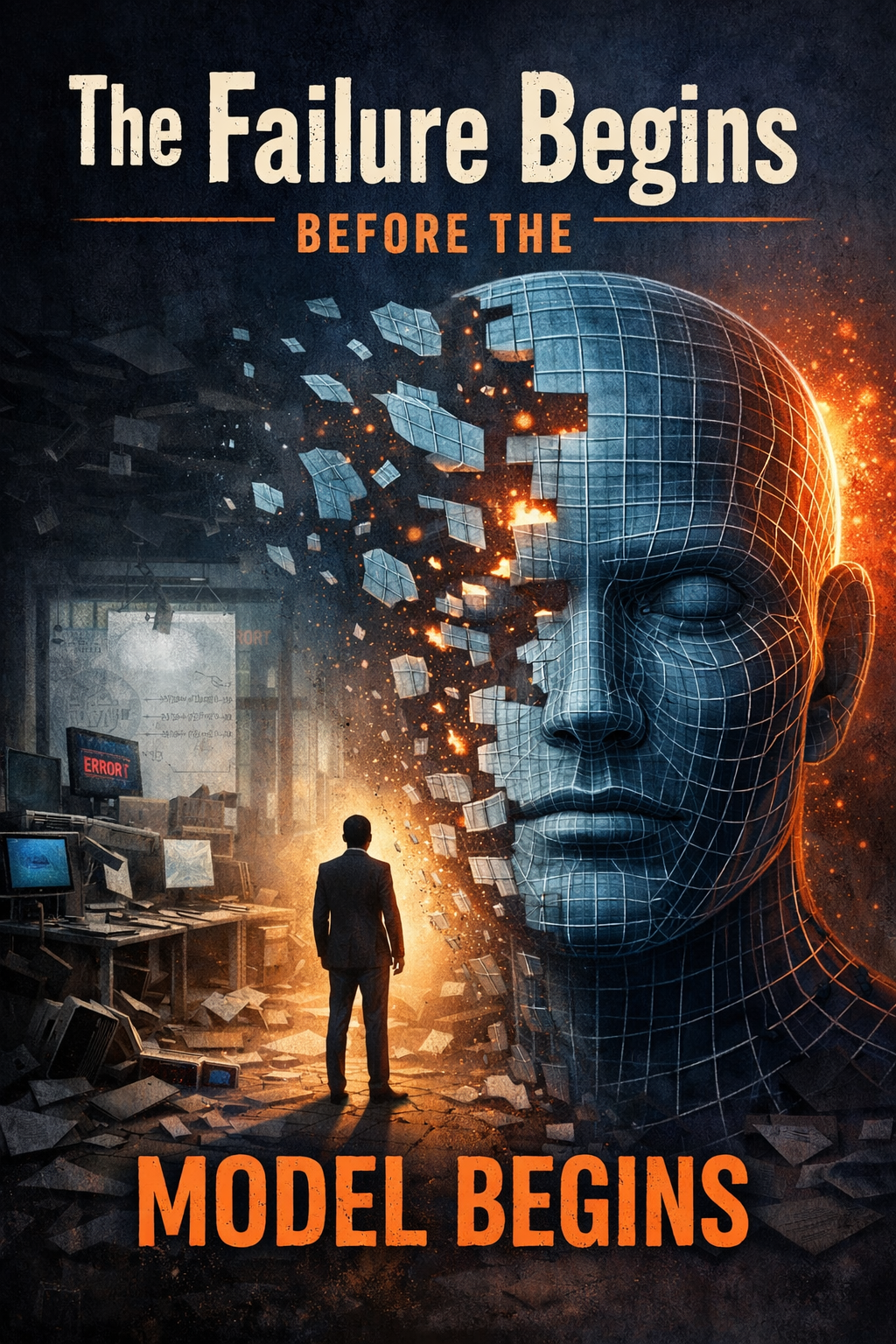 The failure begins before the model begins