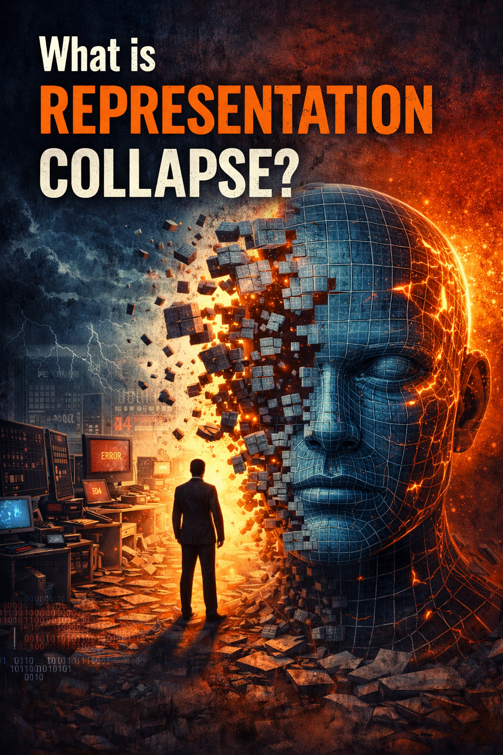 What is representation collapse?