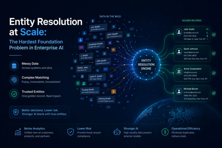 Entity Resolution as Competitive Advantage: Why Trusted Entity Infrastructure Will Define the Winners of Enterprise AI
