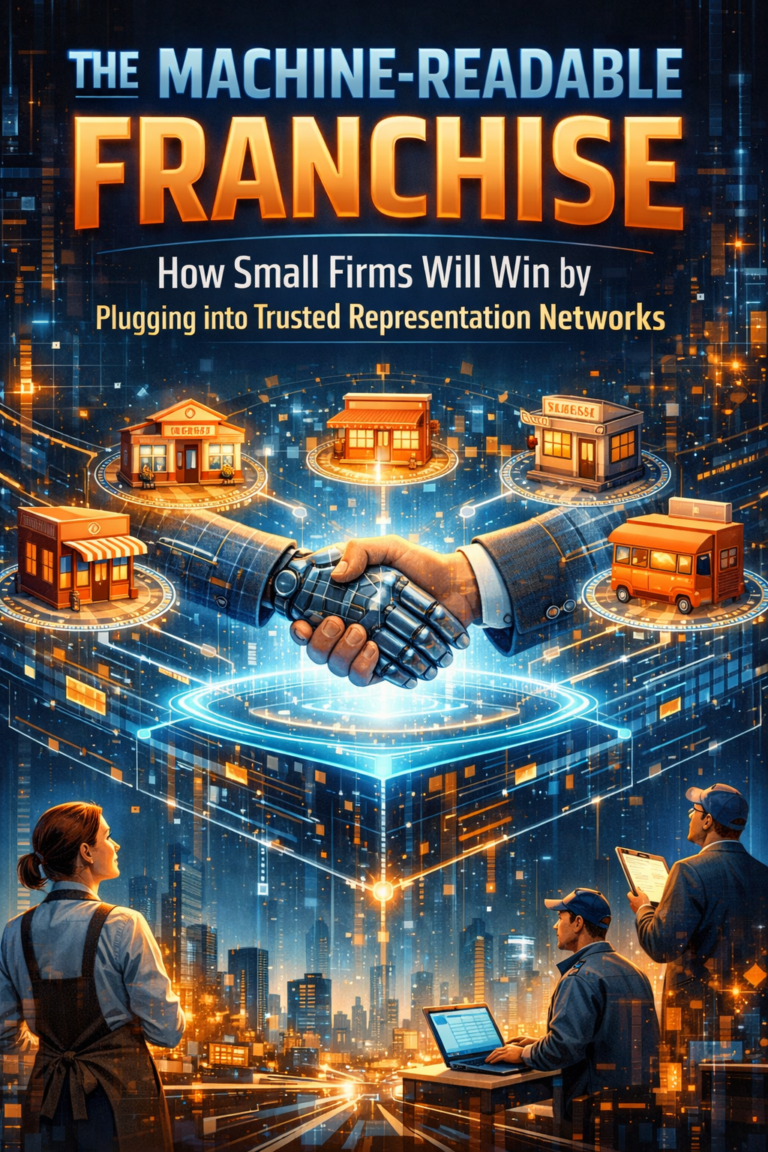 The Machine-Readable Franchise: How Small Firms Will Win in the AI Trust Economy