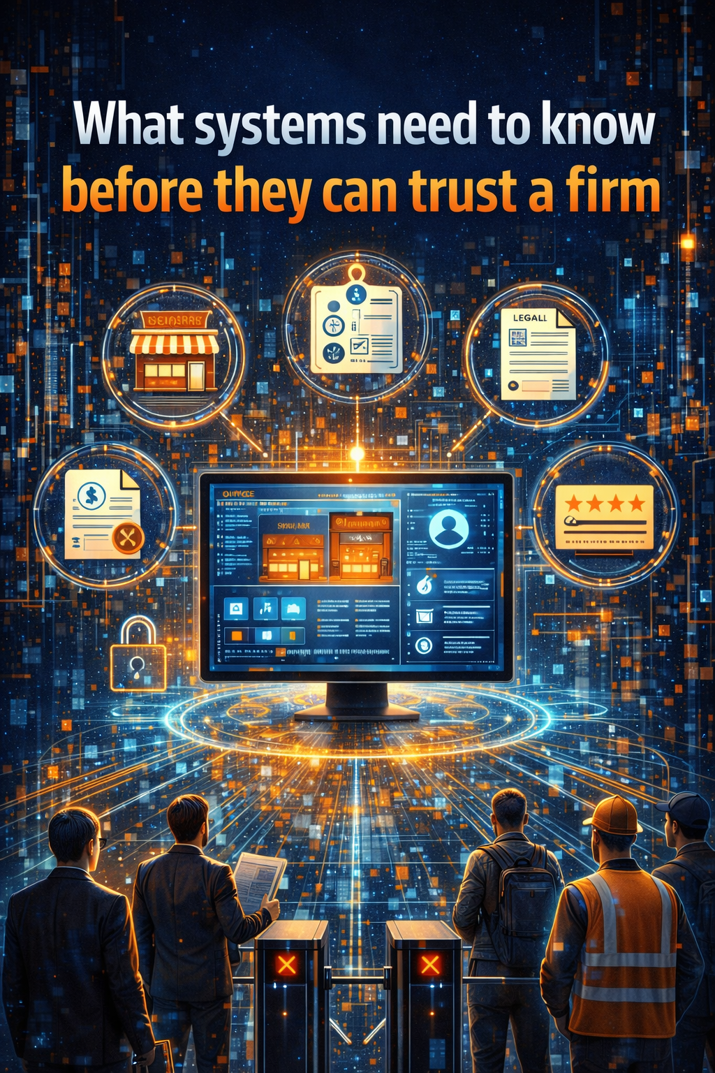 What systems need to know before they can trust a firm