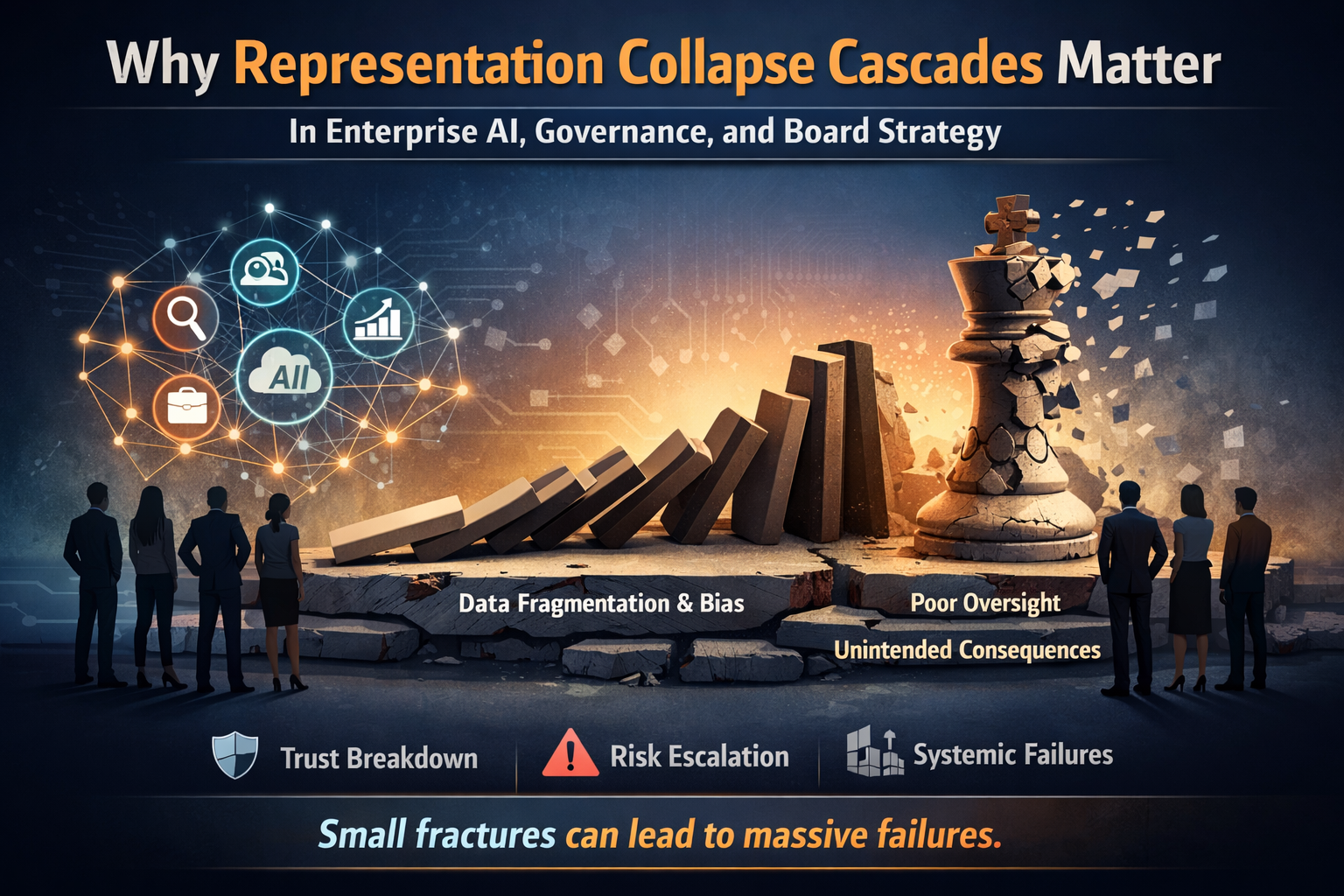 What is a Representation Collapse Cascade?