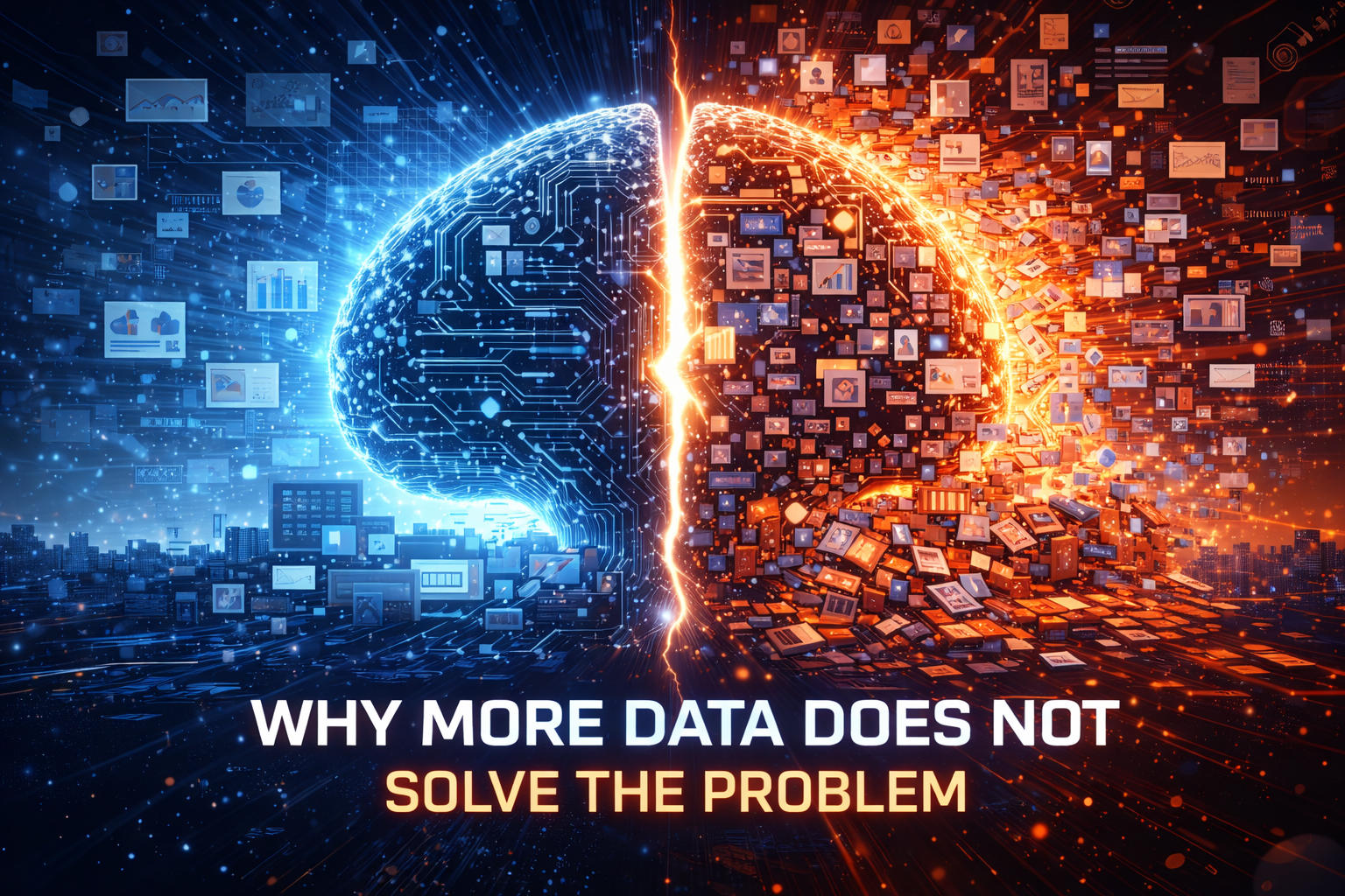 Why more data does not solve the problem