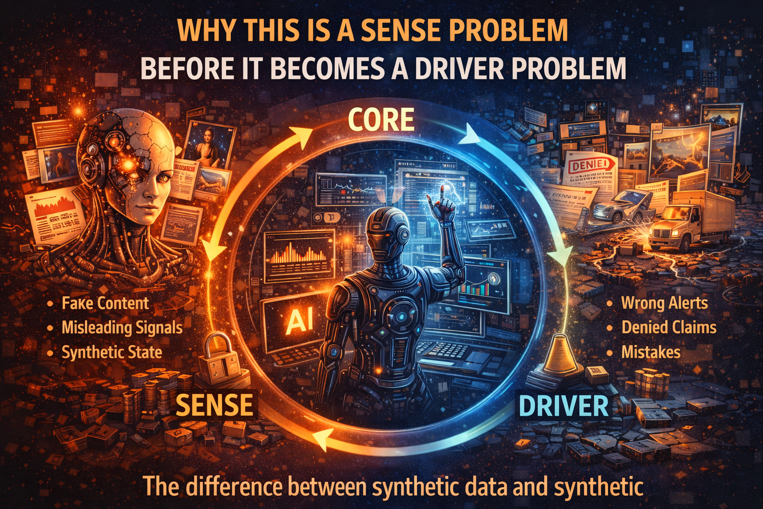 Why this is a SENSE problem before it becomes a DRIVER problem