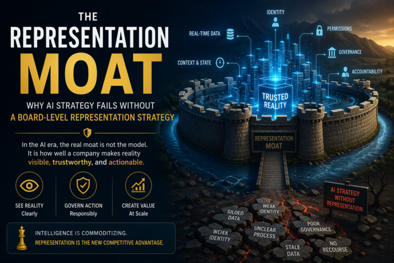 The Representation Moat: