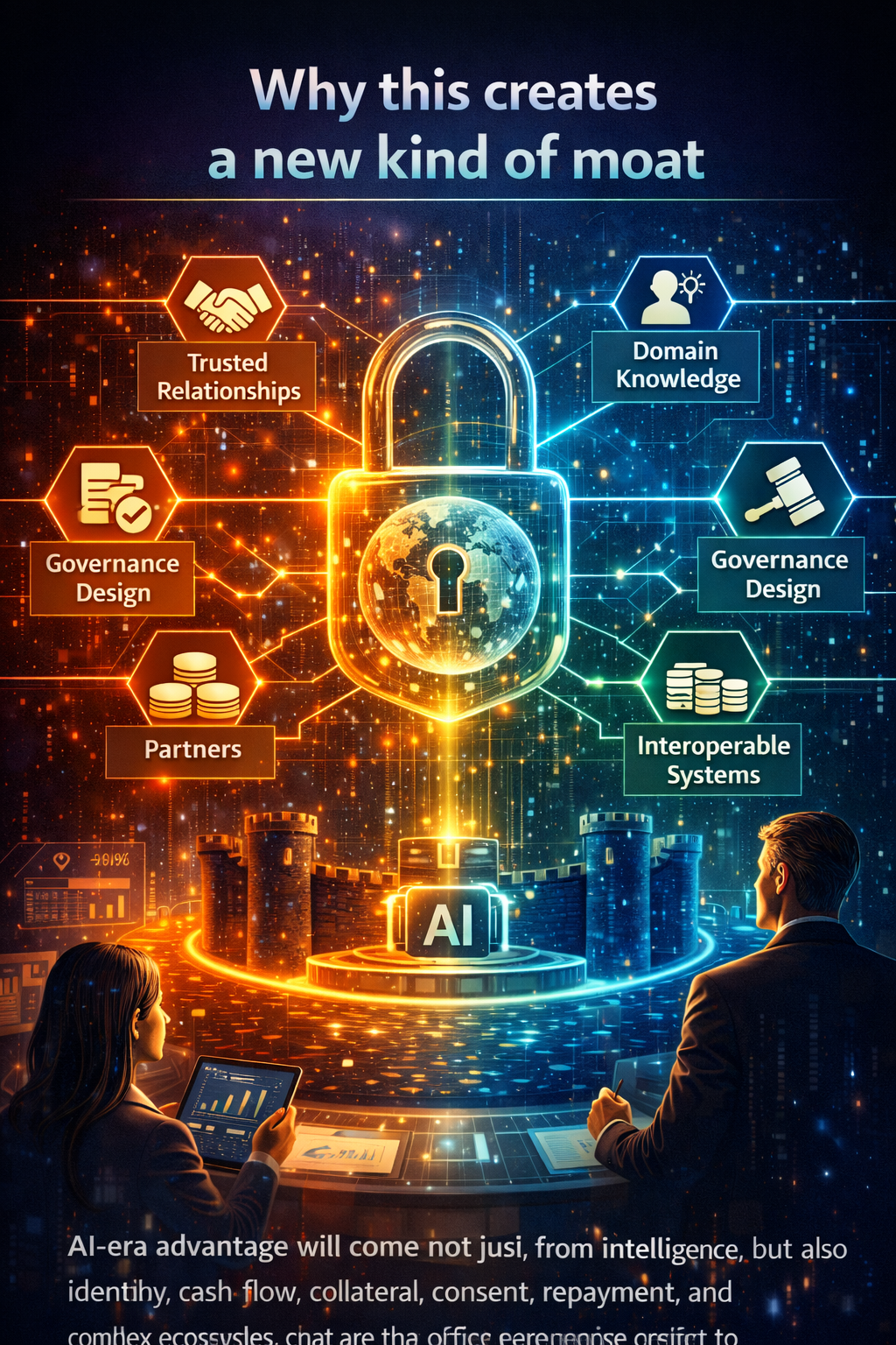 Why this creates a new kind of moat