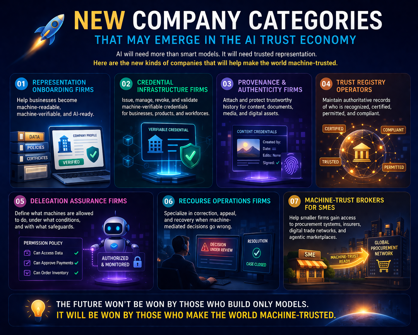 New company categories that may emerge