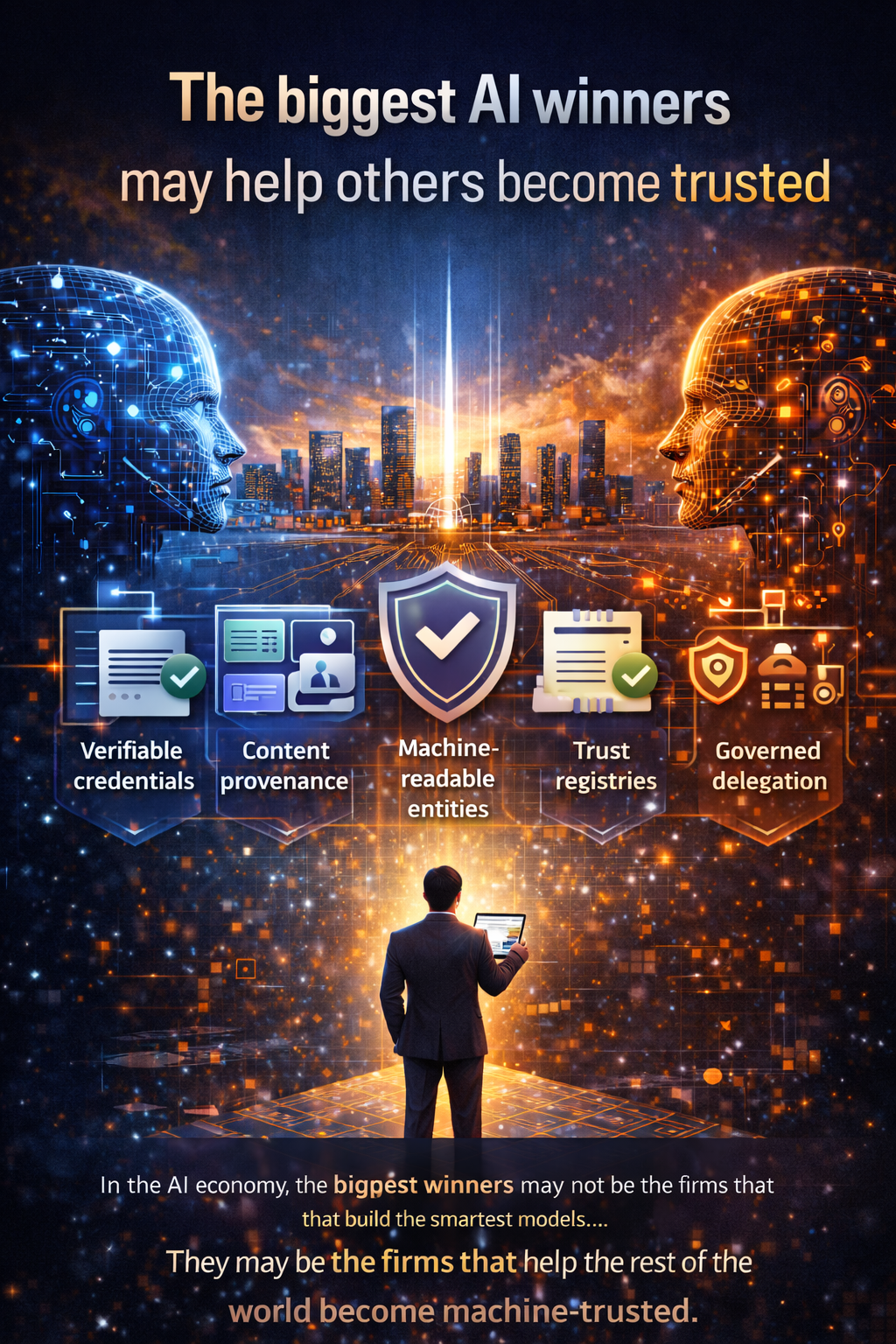 the biggest AI winners may help others become trusted