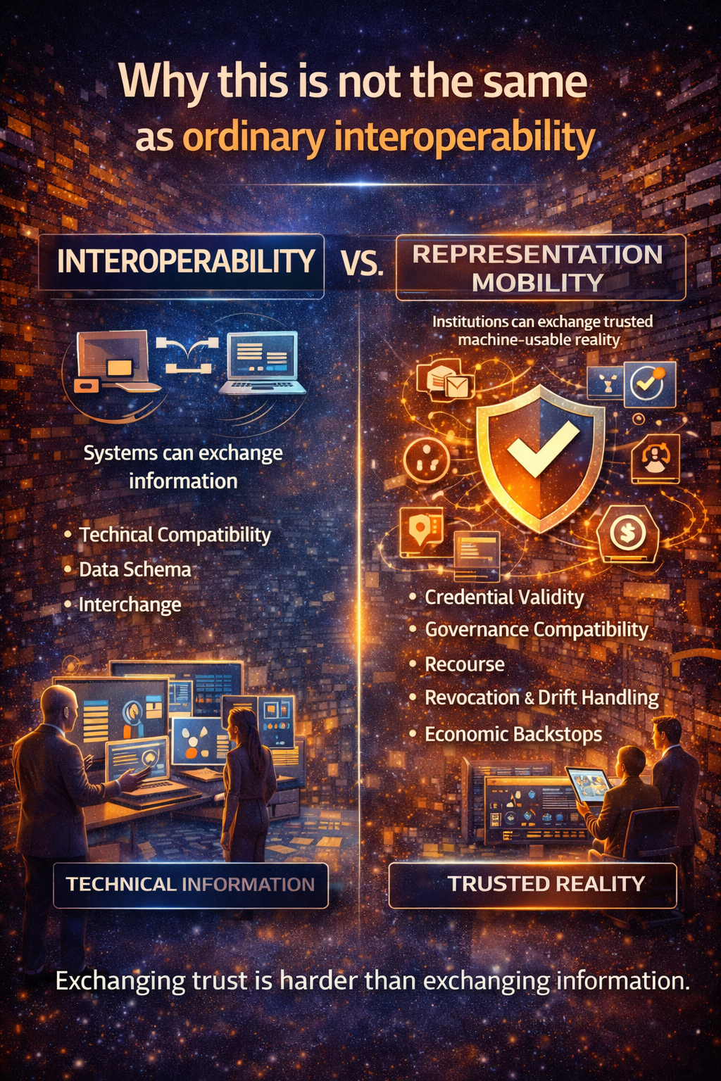 Why this is not the same as ordinary interoperability