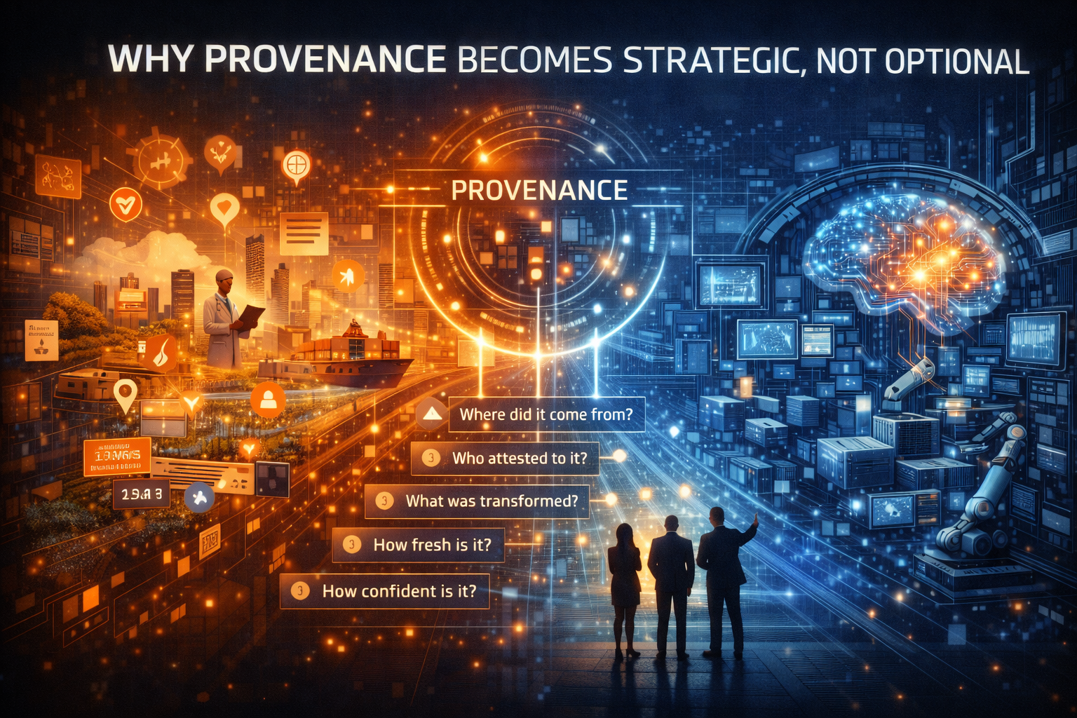 Why provenance becomes strategic, not optional